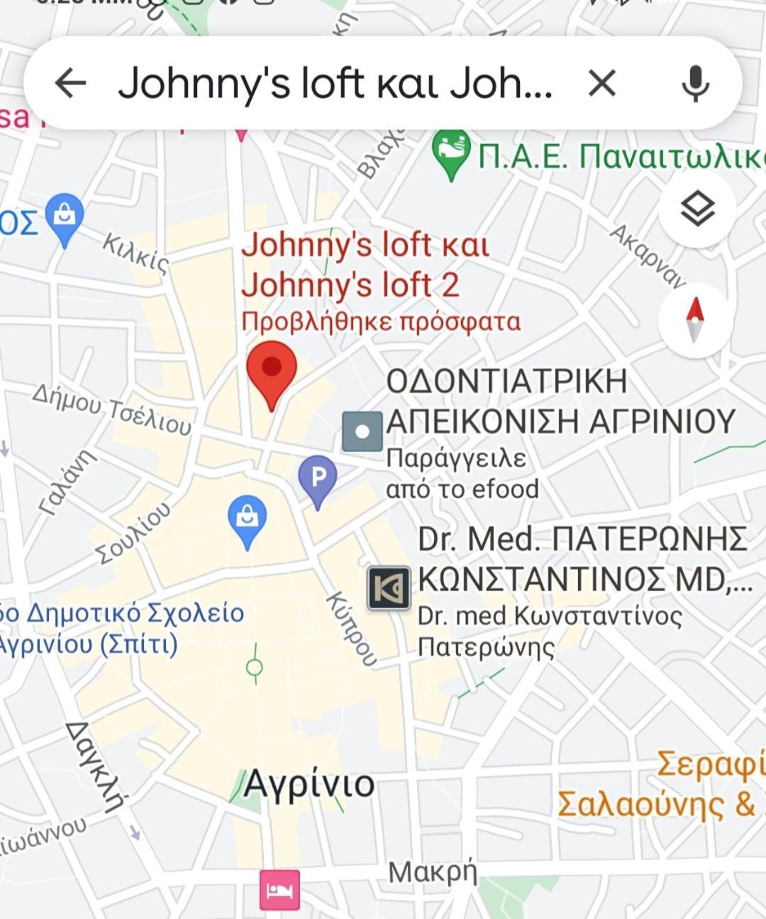 Johnny'S Loft Apartment Agrinio Ngoại thất bức ảnh